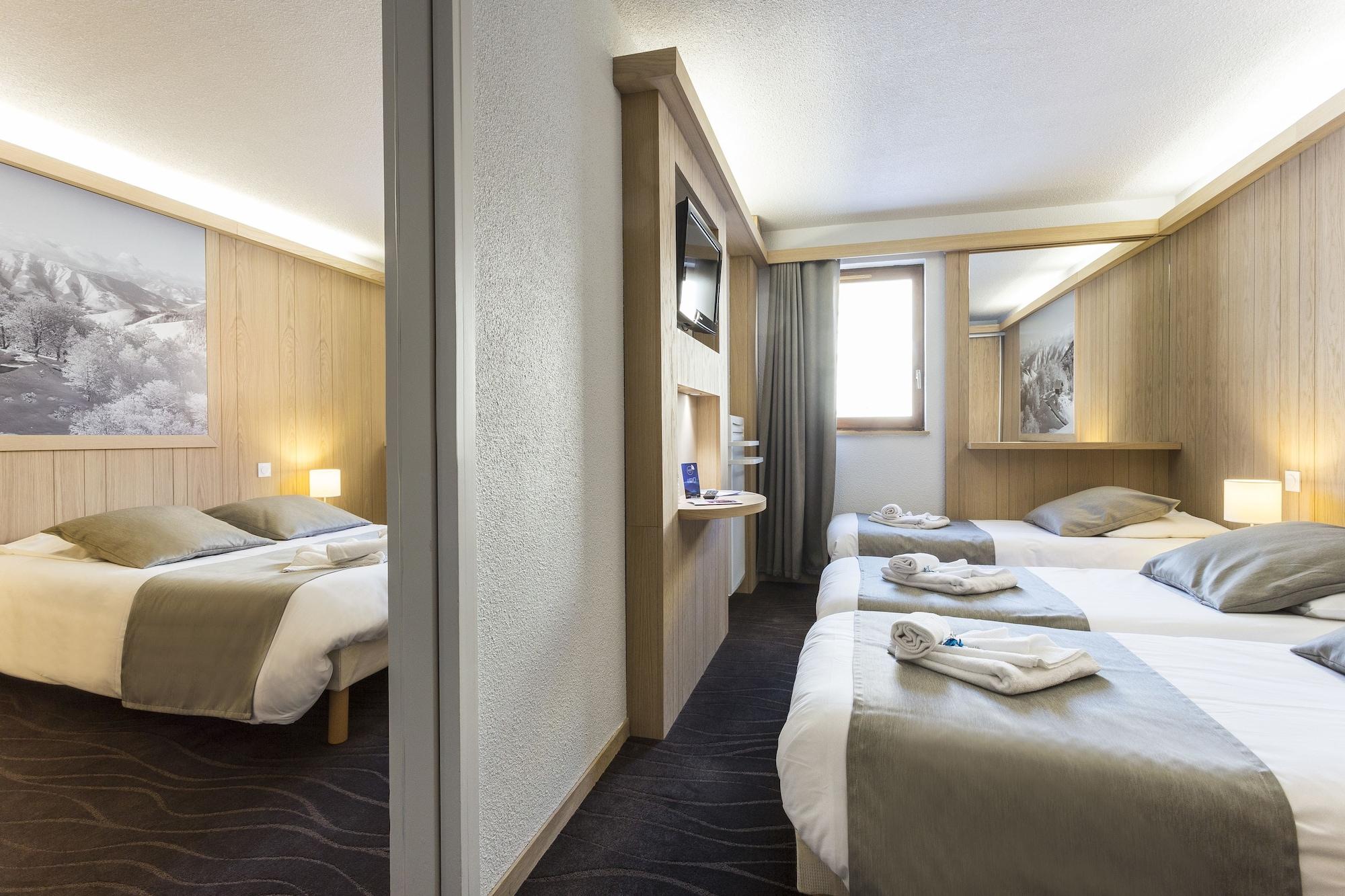 Hotel Club Mmv Les Bergers **** Alpe d'Huez Exteriér fotografie