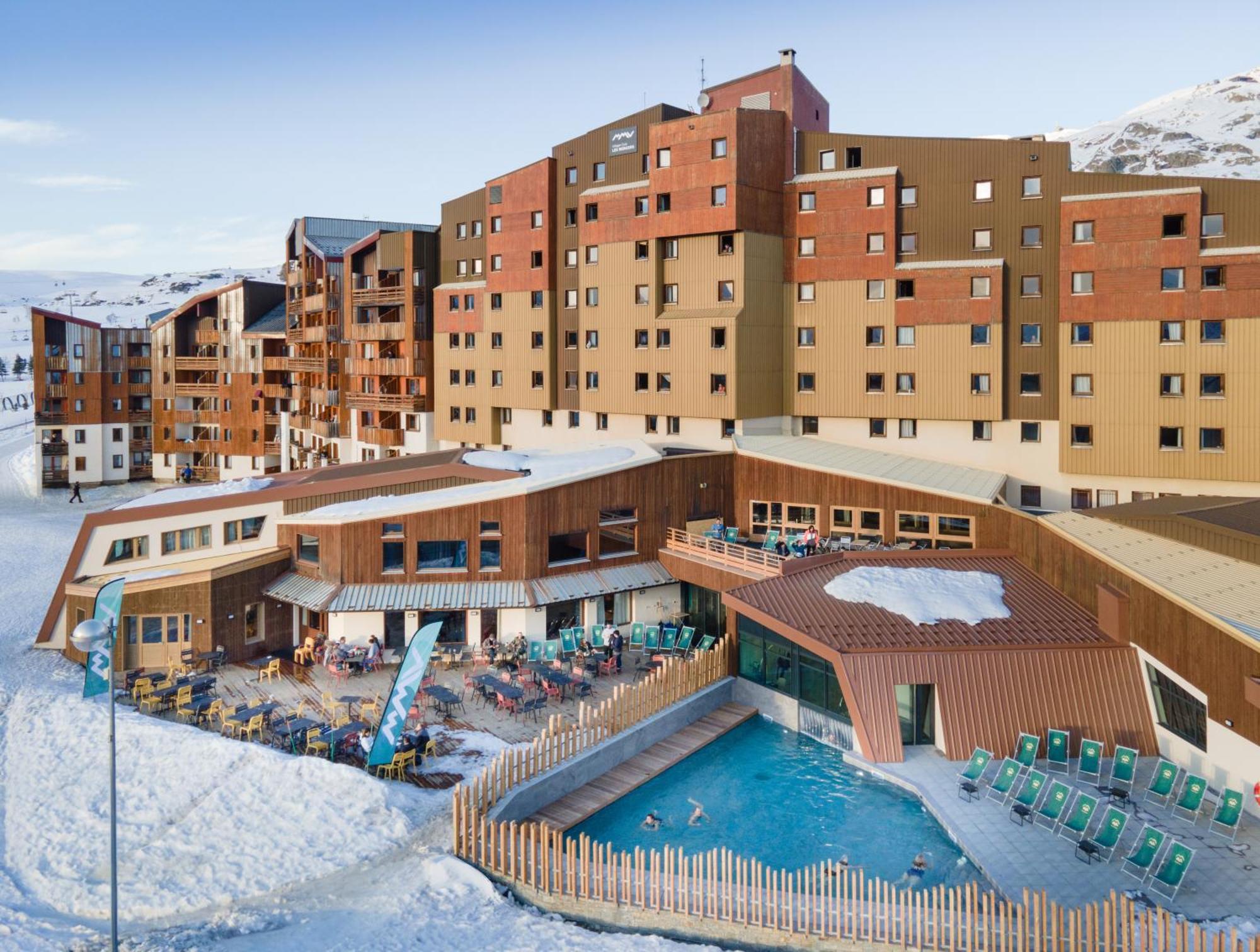 Hotel Club Mmv Les Bergers **** Alpe d'Huez Exteriér fotografie
