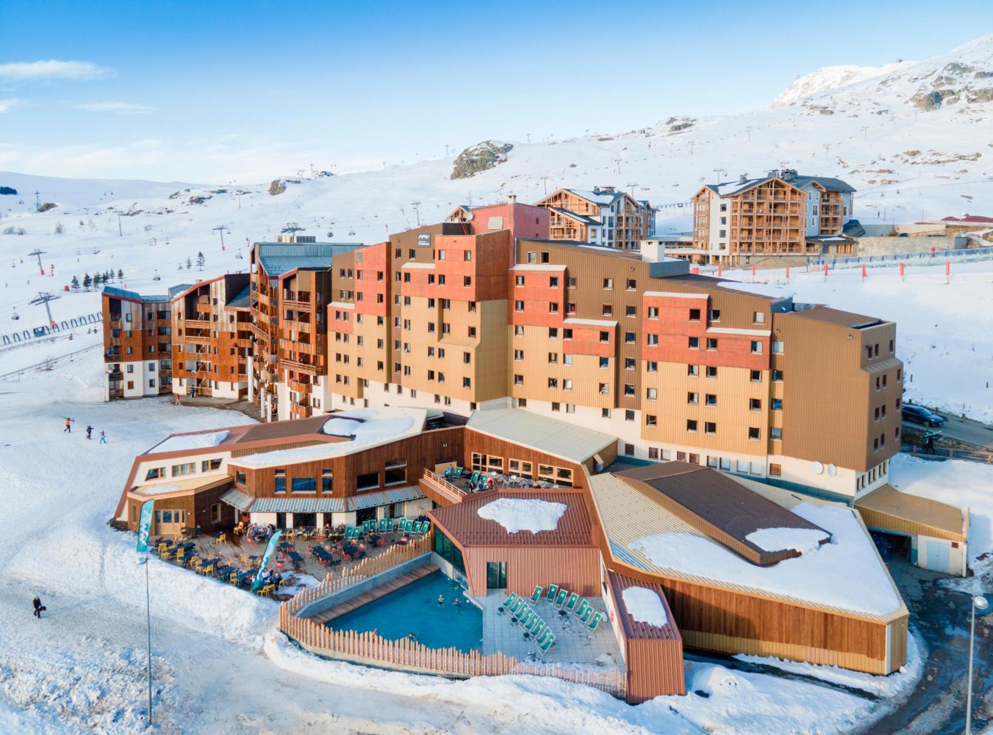Hotel Club Mmv Les Bergers **** Alpe d'Huez Exteriér fotografie