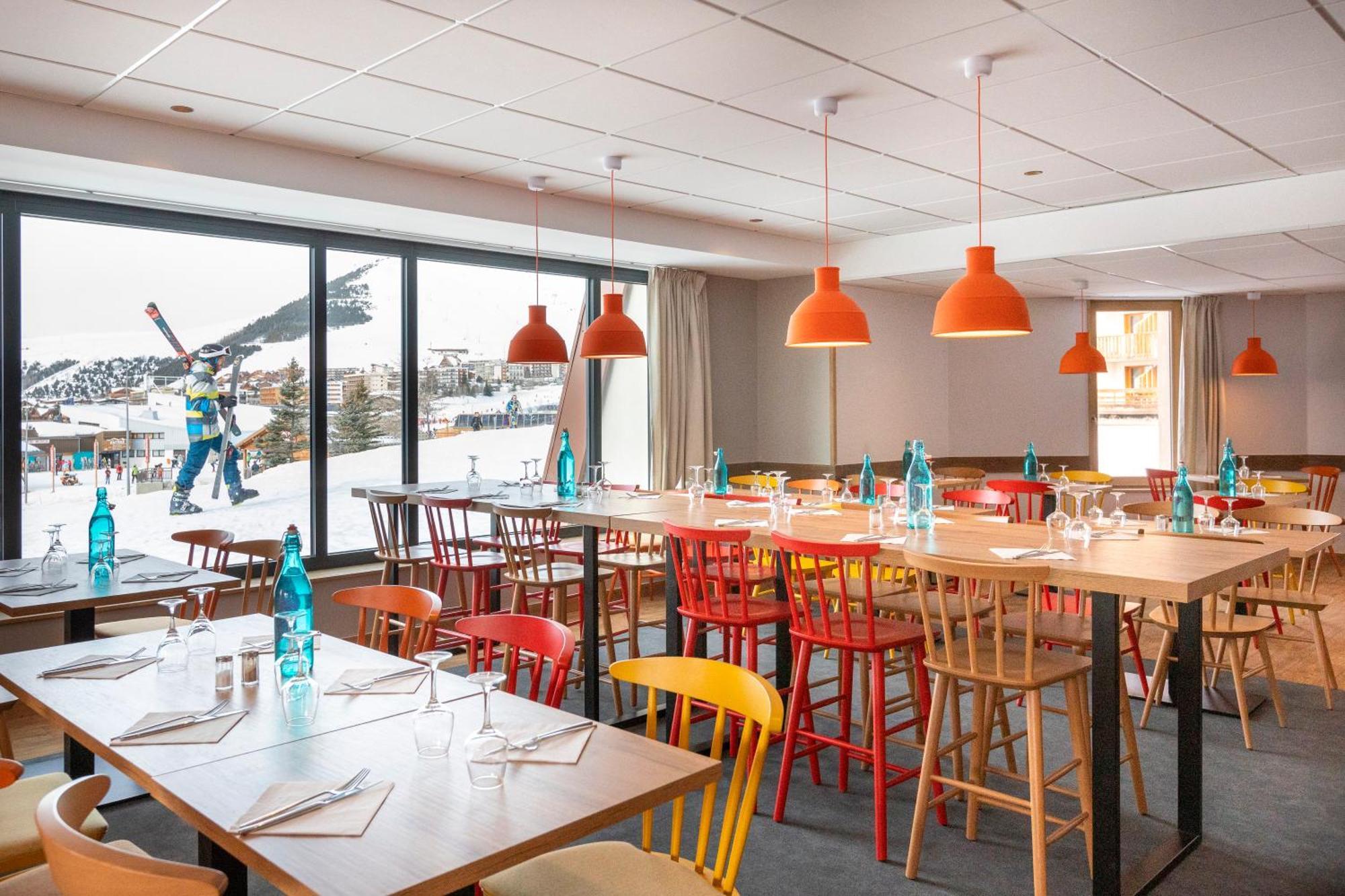 Hotel Club Mmv Les Bergers **** Alpe d'Huez Exteriér fotografie
