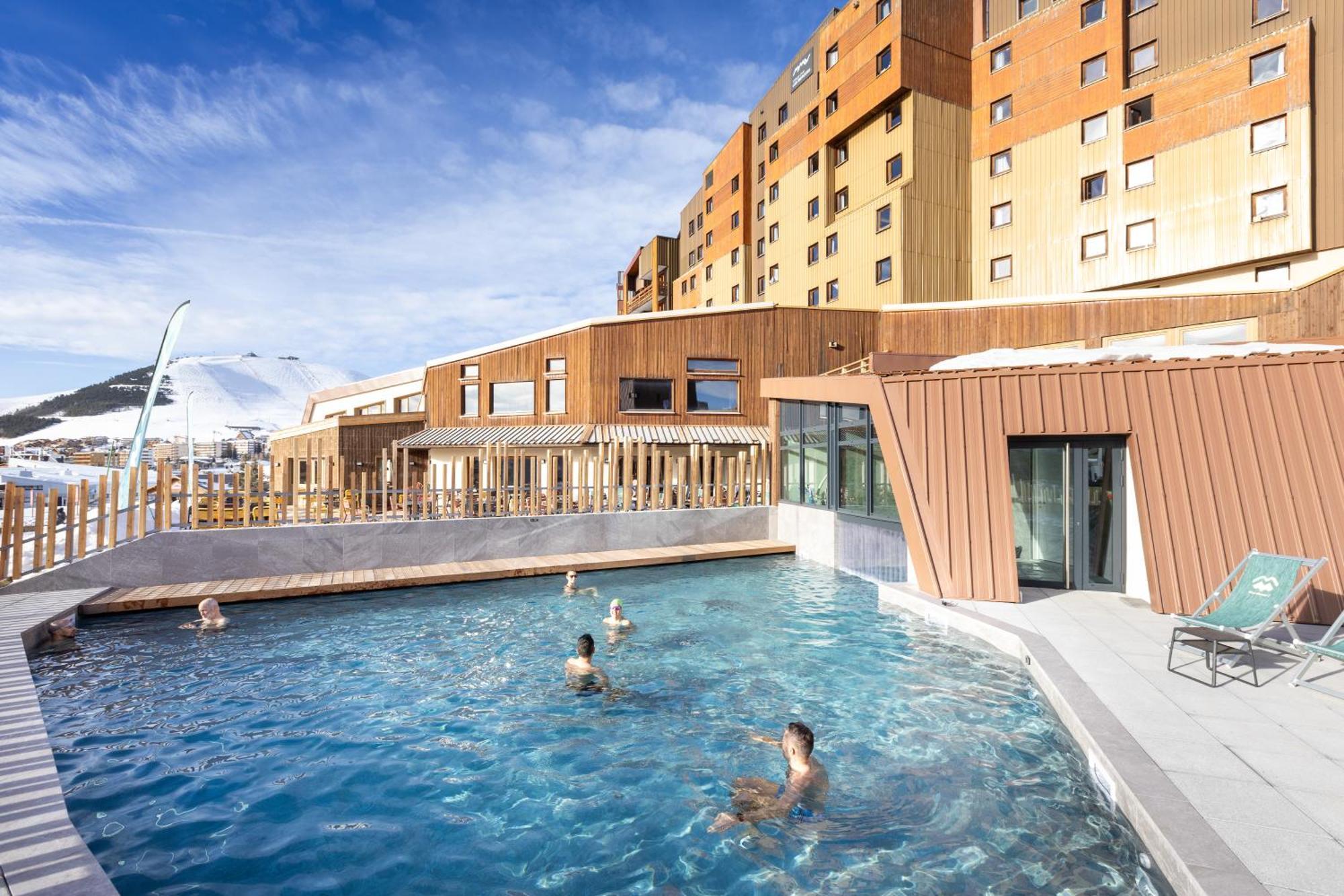 Hotel Club Mmv Les Bergers **** Alpe d'Huez Exteriér fotografie
