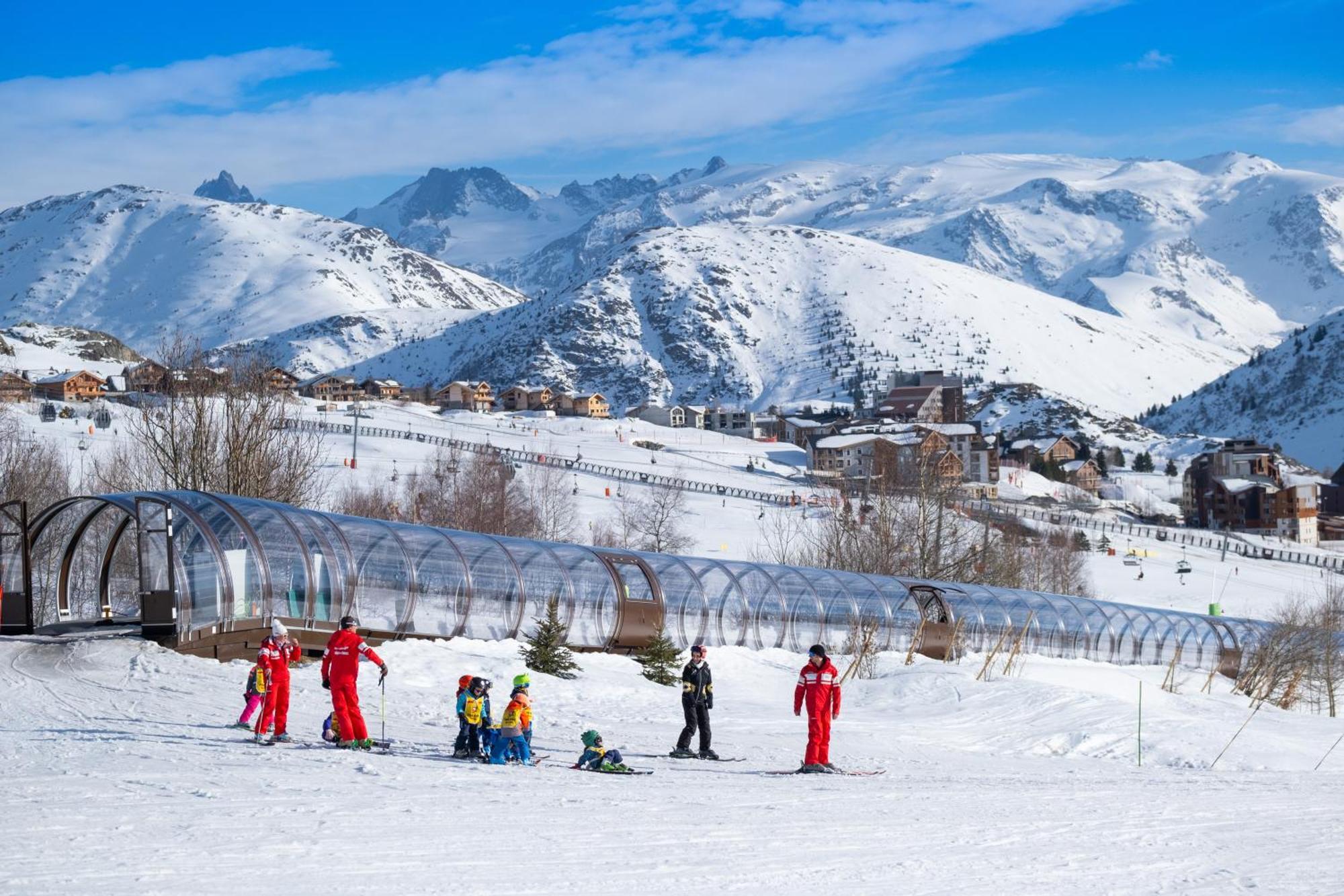 Hotel Club Mmv Les Bergers **** Alpe d'Huez Exteriér fotografie