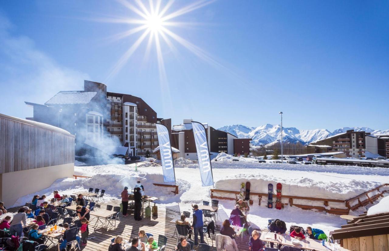 Hotel Club Mmv Les Bergers **** Alpe d'Huez Exteriér fotografie